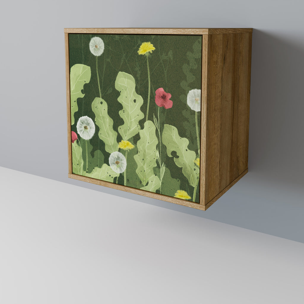 DANDELION AMUSE Sideboard mit 1 Tür in Eiche-Optik