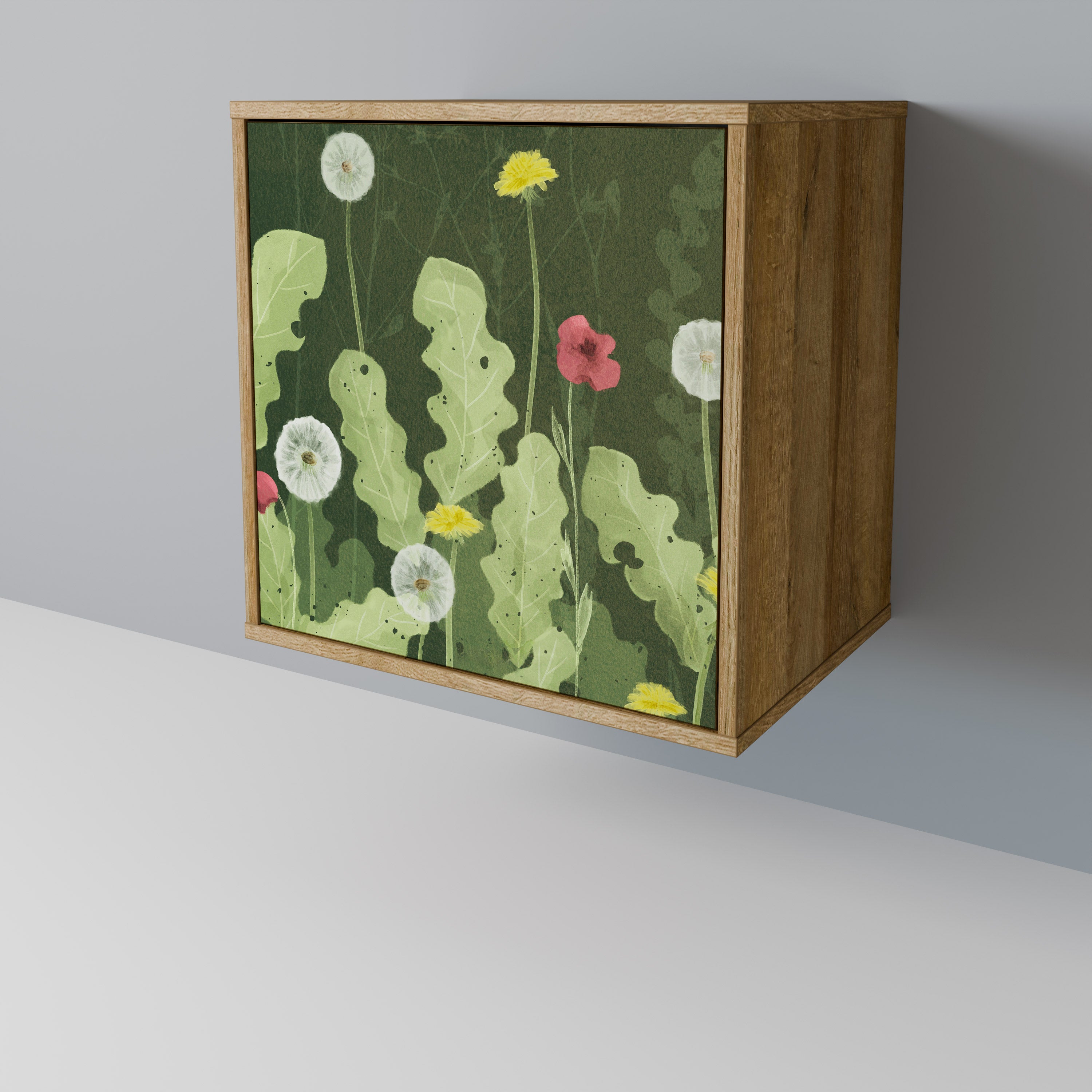 DANDELION AMUSE Sideboard mit 1 Tür in Eiche-Optik