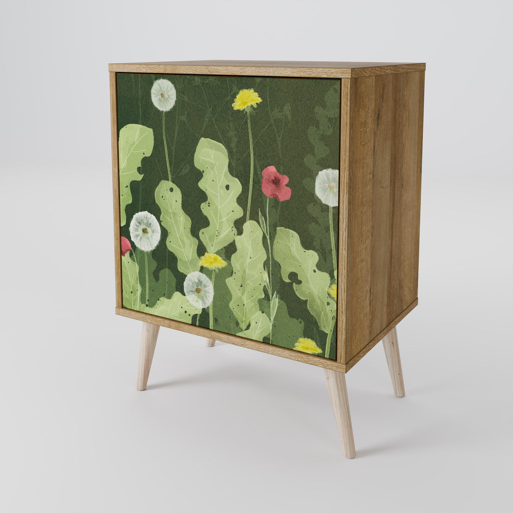 DANDELION AMUSE Sideboard mit 1 Tür in Eiche-Optik