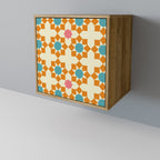 FLORAL DECOR Sideboard mit 1 Tür in Eiche-Optik