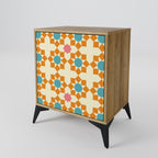 FLORAL DECOR Sideboard mit 1 Tür in Eiche-Optik