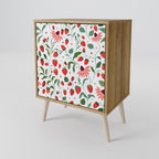 FLOWERS AND STRAWBERRIES Sideboard mit 1 Tür in Eiche-Optik