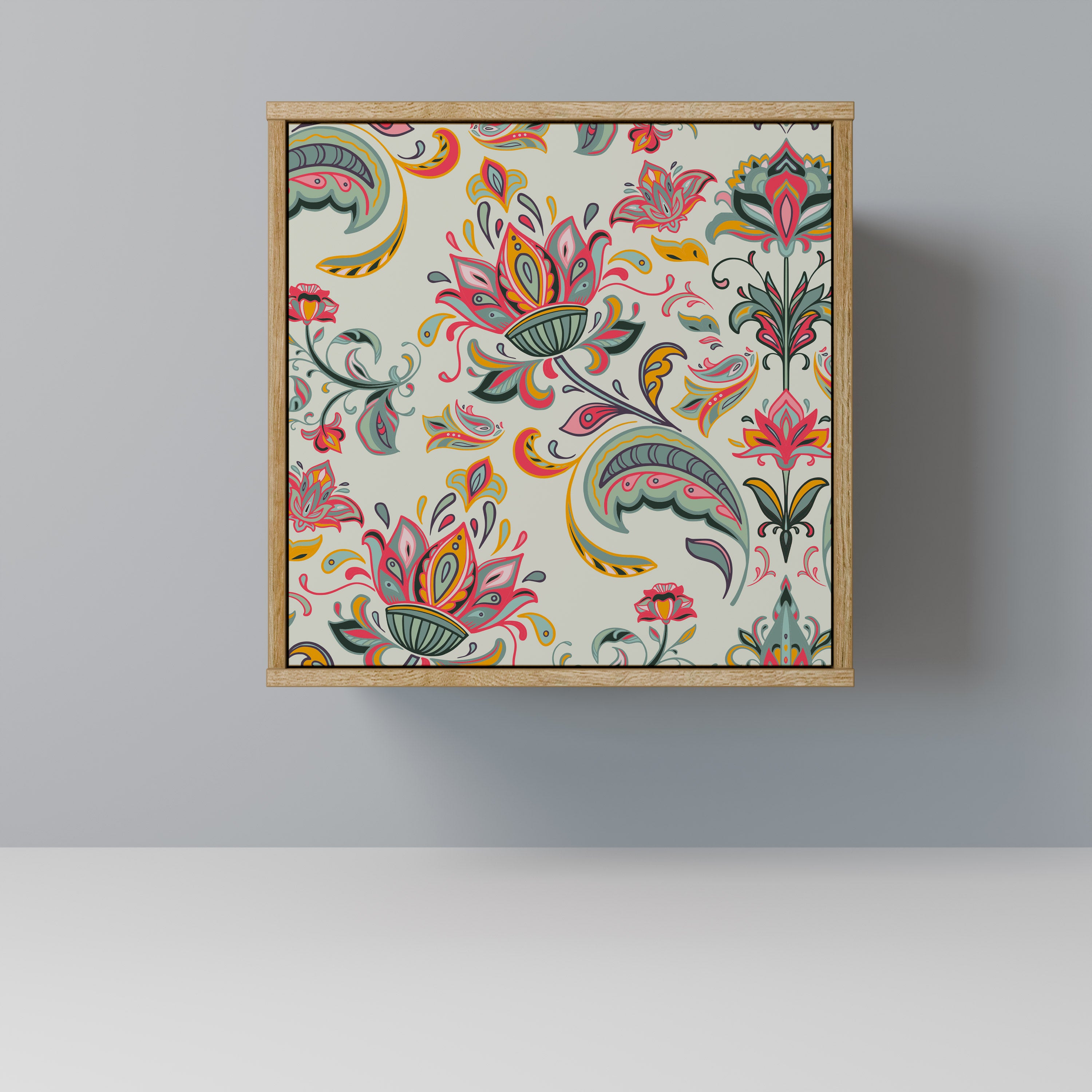 ORGANIC FOLKLORE Sideboard mit 1 Tür in Eiche-Optik