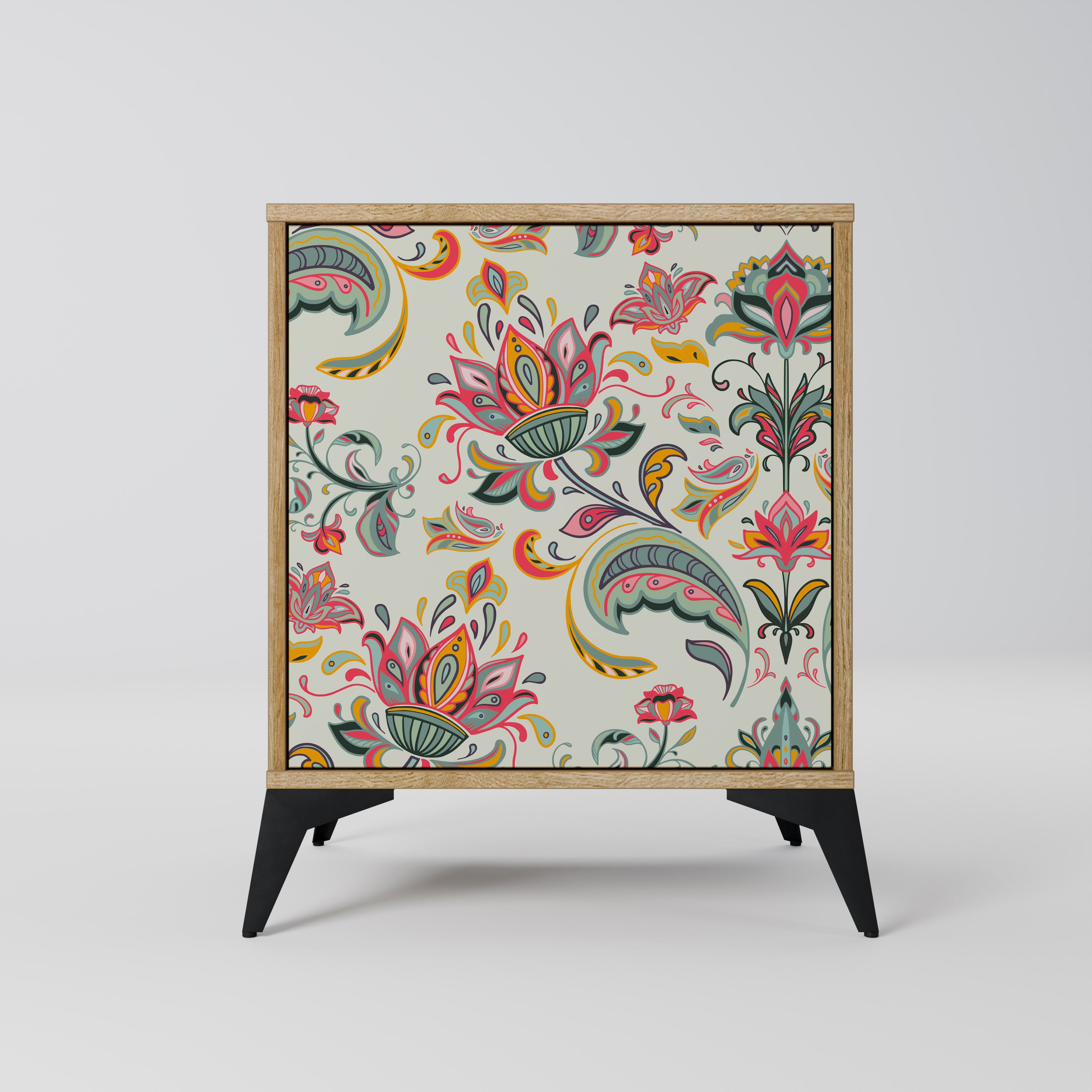 ORGANIC FOLKLORE Sideboard mit 1 Tür in Eiche-Optik