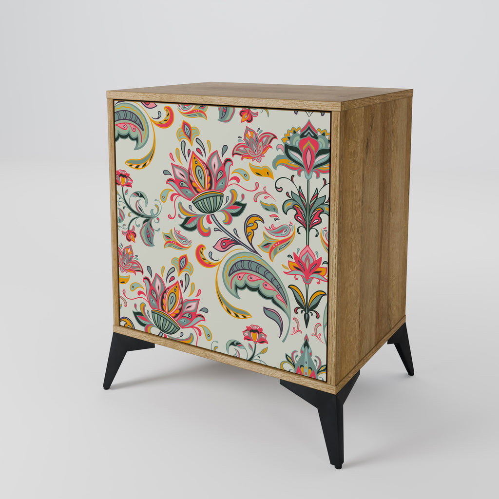 ORGANIC FOLKLORE Sideboard mit 1 Tür in Eiche-Optik