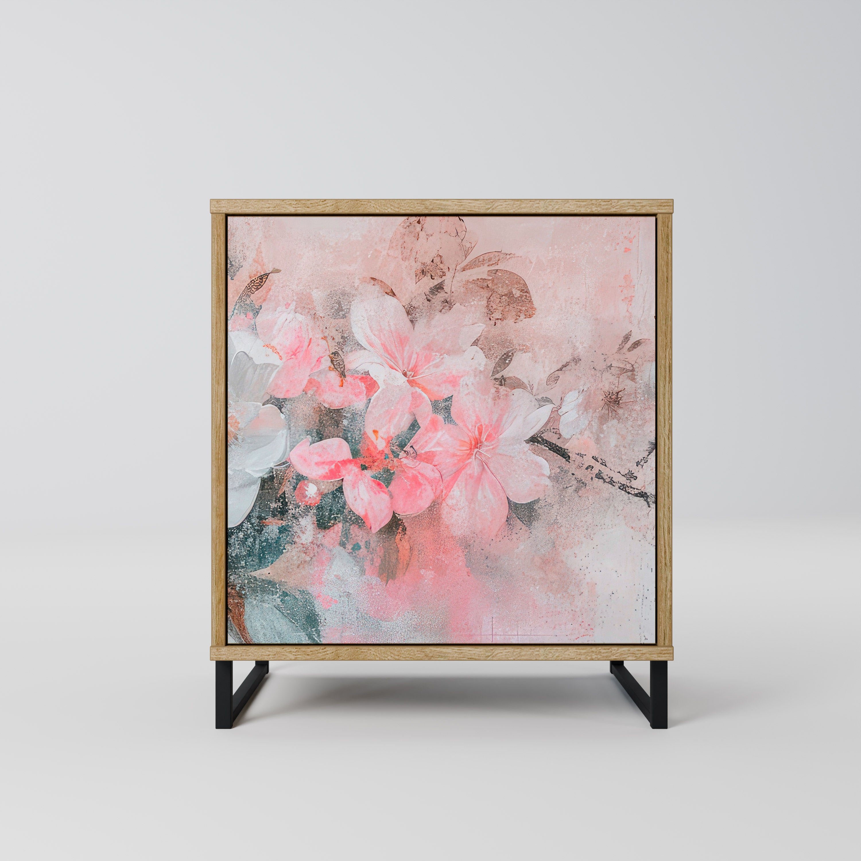 CHERRY BLOSSOM Sideboard mit 1 Tür in Eiche-Optik