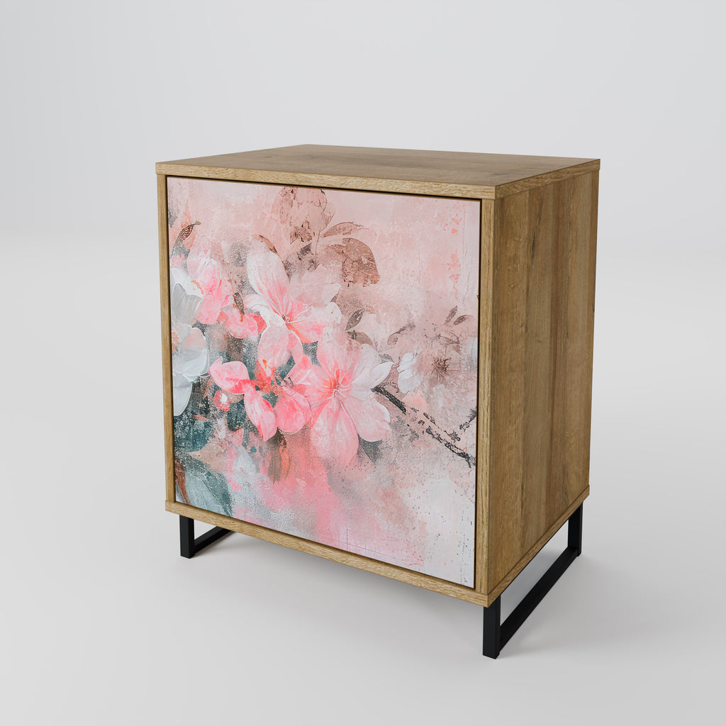 CHERRY BLOSSOM Sideboard mit 1 Tür in Eiche-Optik