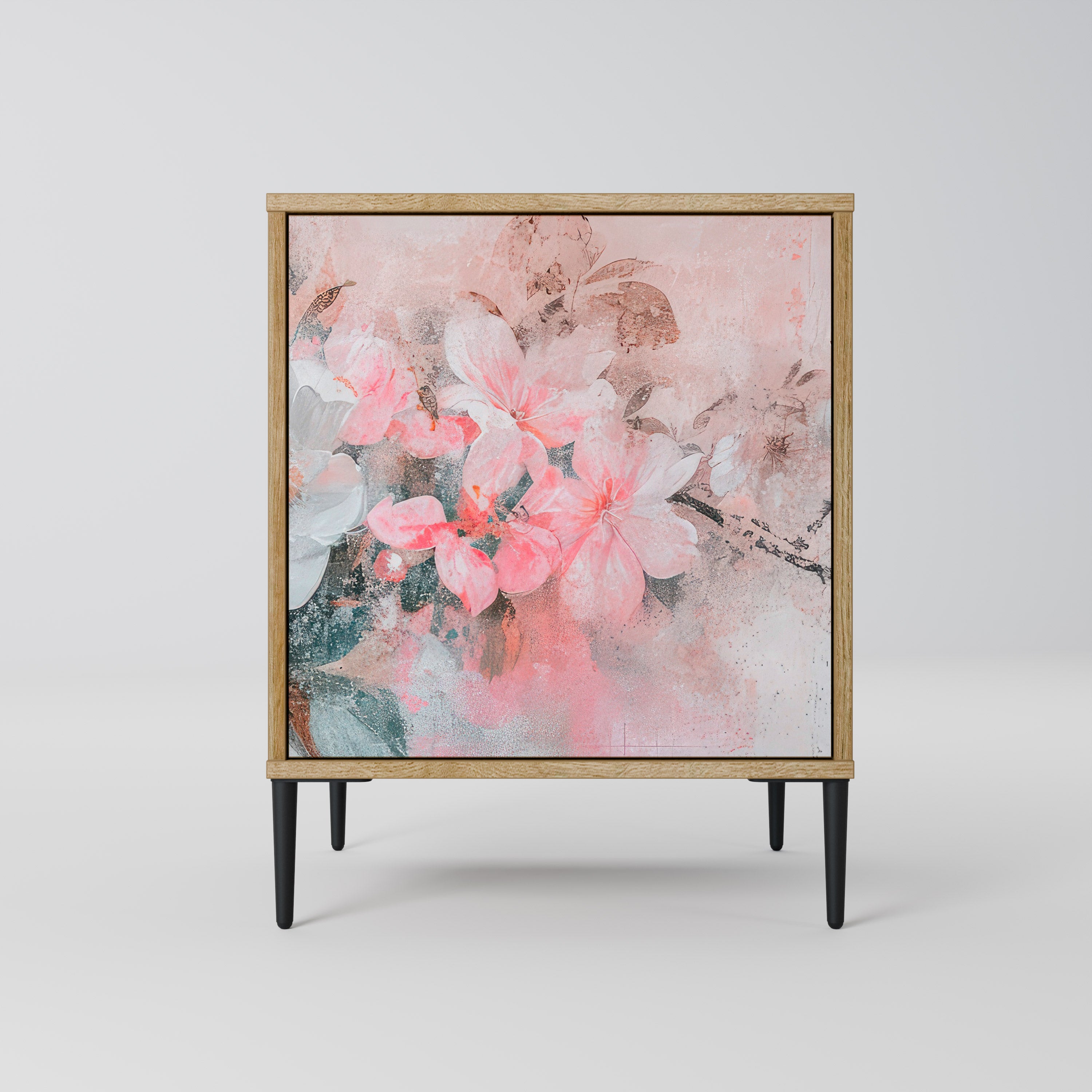 CHERRY BLOSSOM Sideboard mit 1 Tür in Eiche-Optik