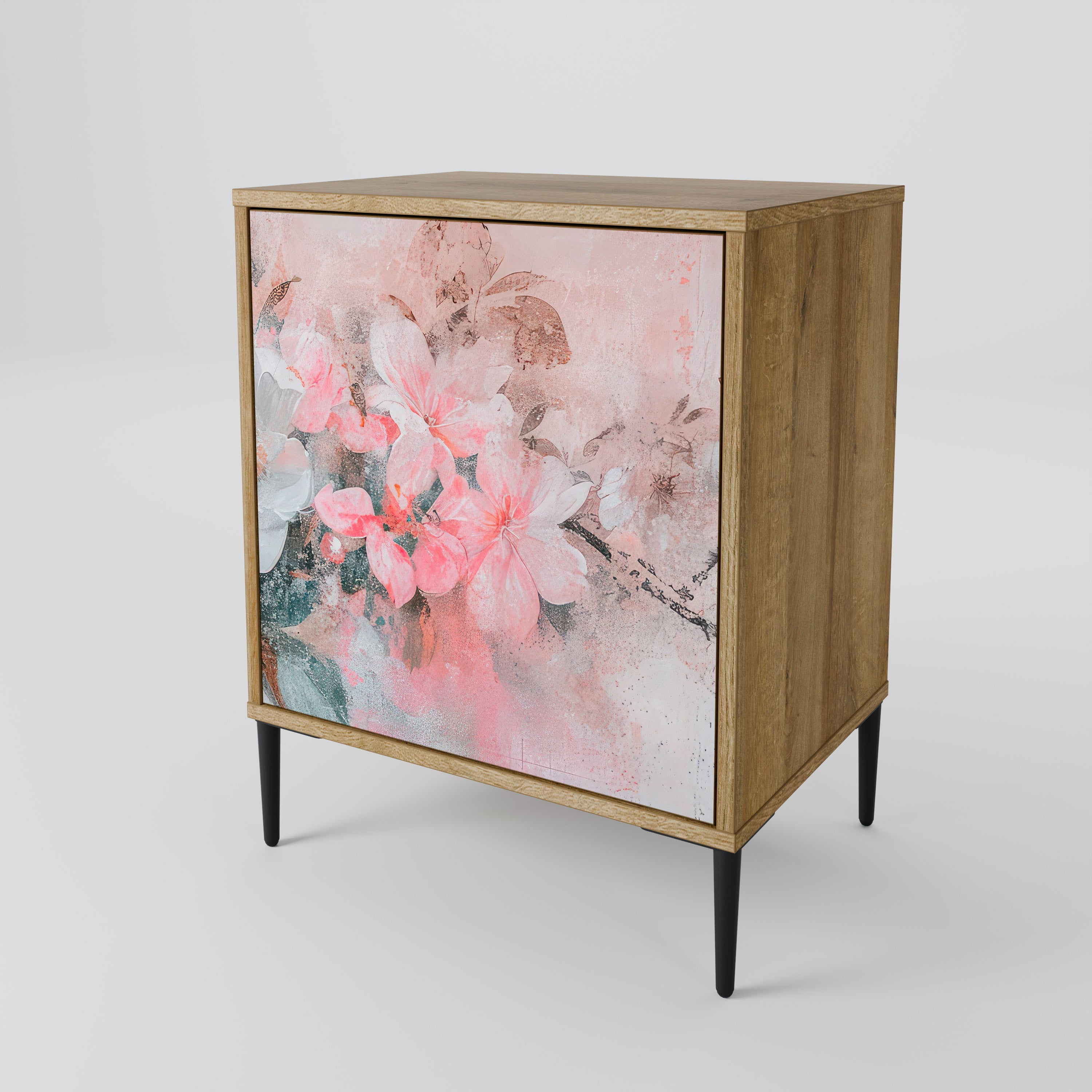 CHERRY BLOSSOM Sideboard mit 1 Tür in Eiche-Optik