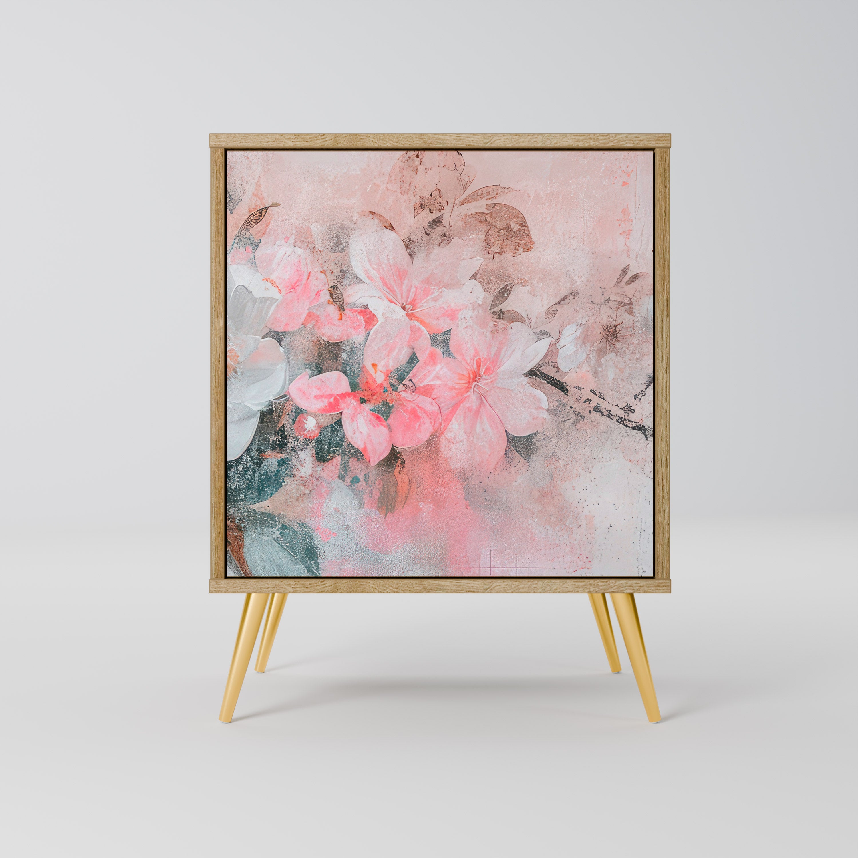 CHERRY BLOSSOM Sideboard mit 1 Tür in Eiche-Optik