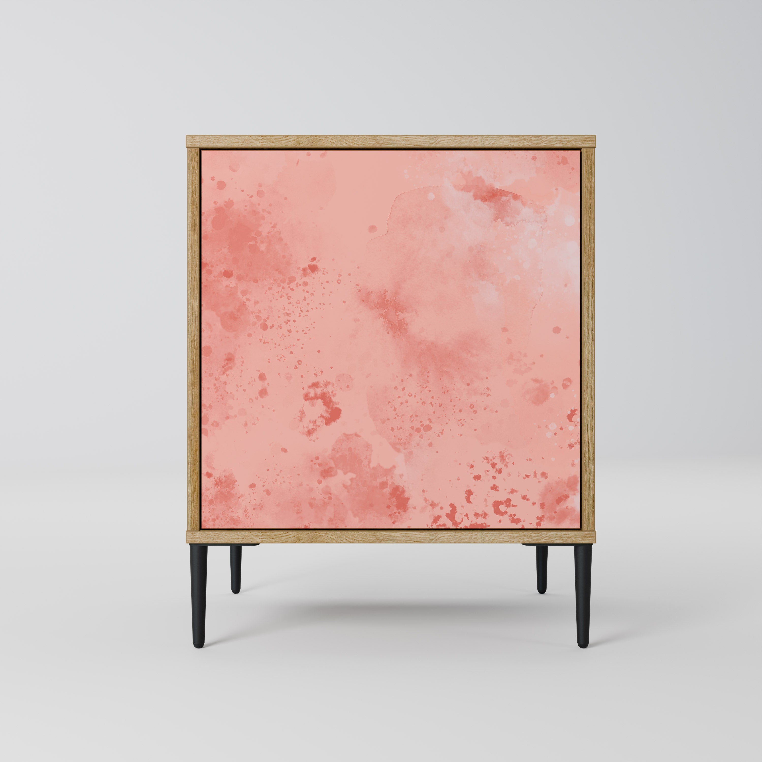 CRANE DANCE Sideboard mit 1 Tür in Eiche-Optik