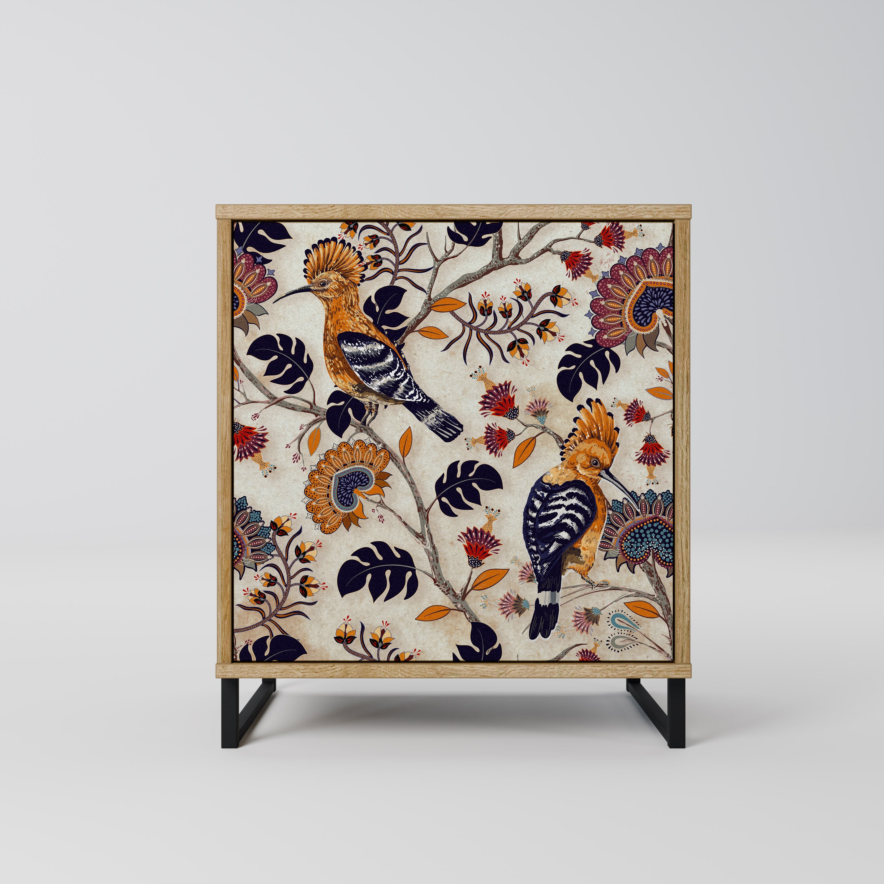 EMINENT HOOPOE Sideboard mit 1 Tür in Eiche-Optik