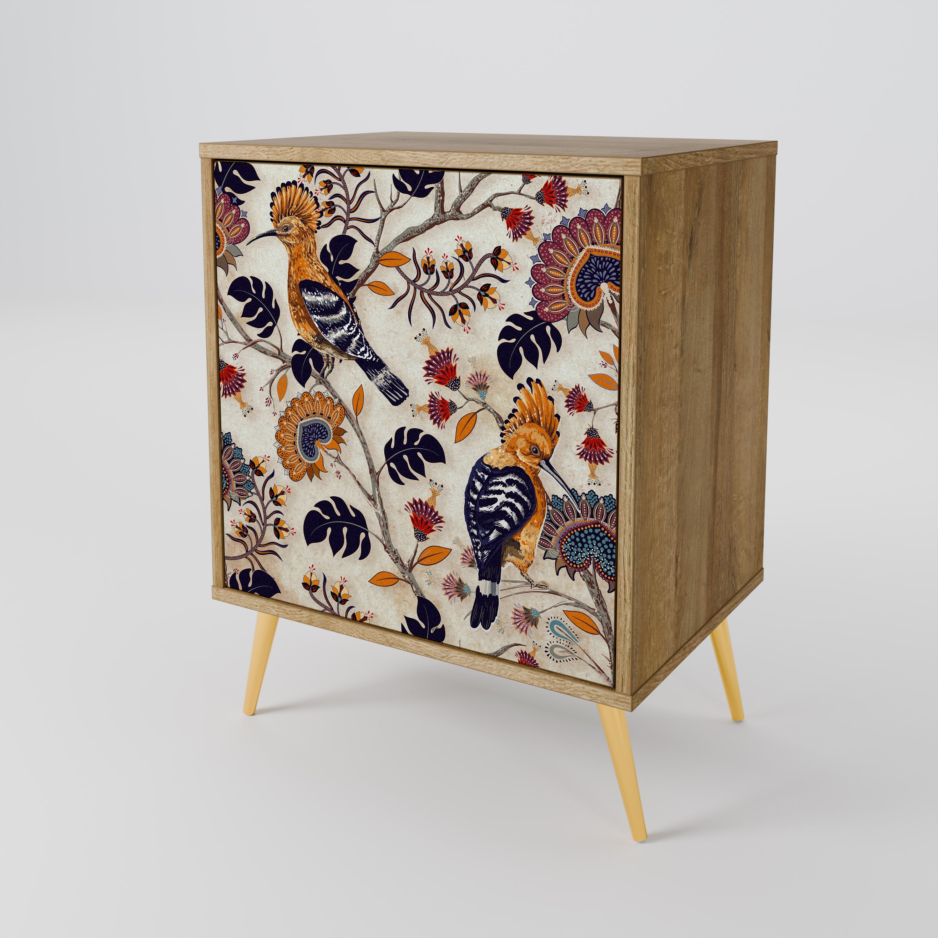 EMINENT HOOPOE Sideboard mit 1 Tür in Eiche-Optik