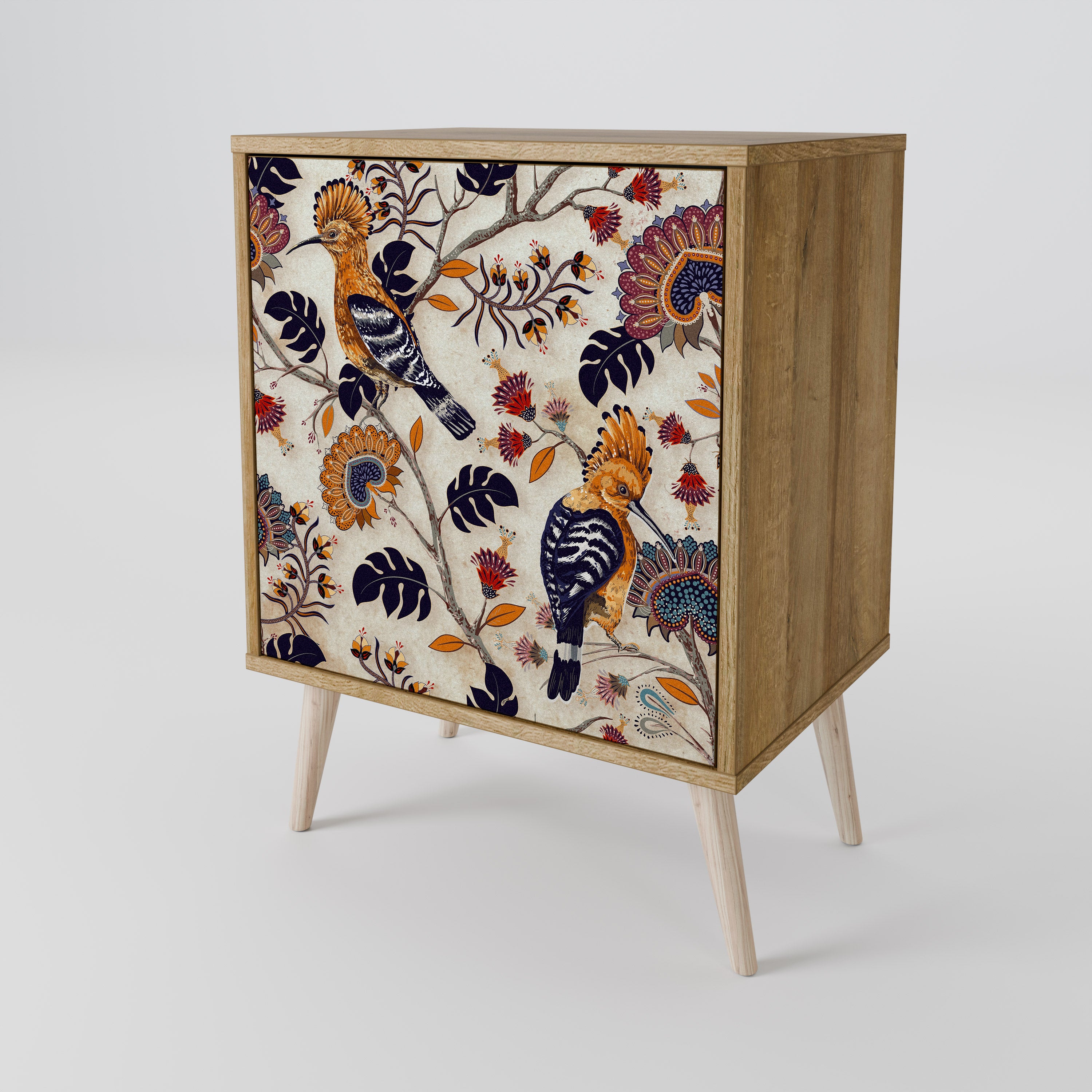 EMINENT HOOPOE Sideboard mit 1 Tür in Eiche-Optik