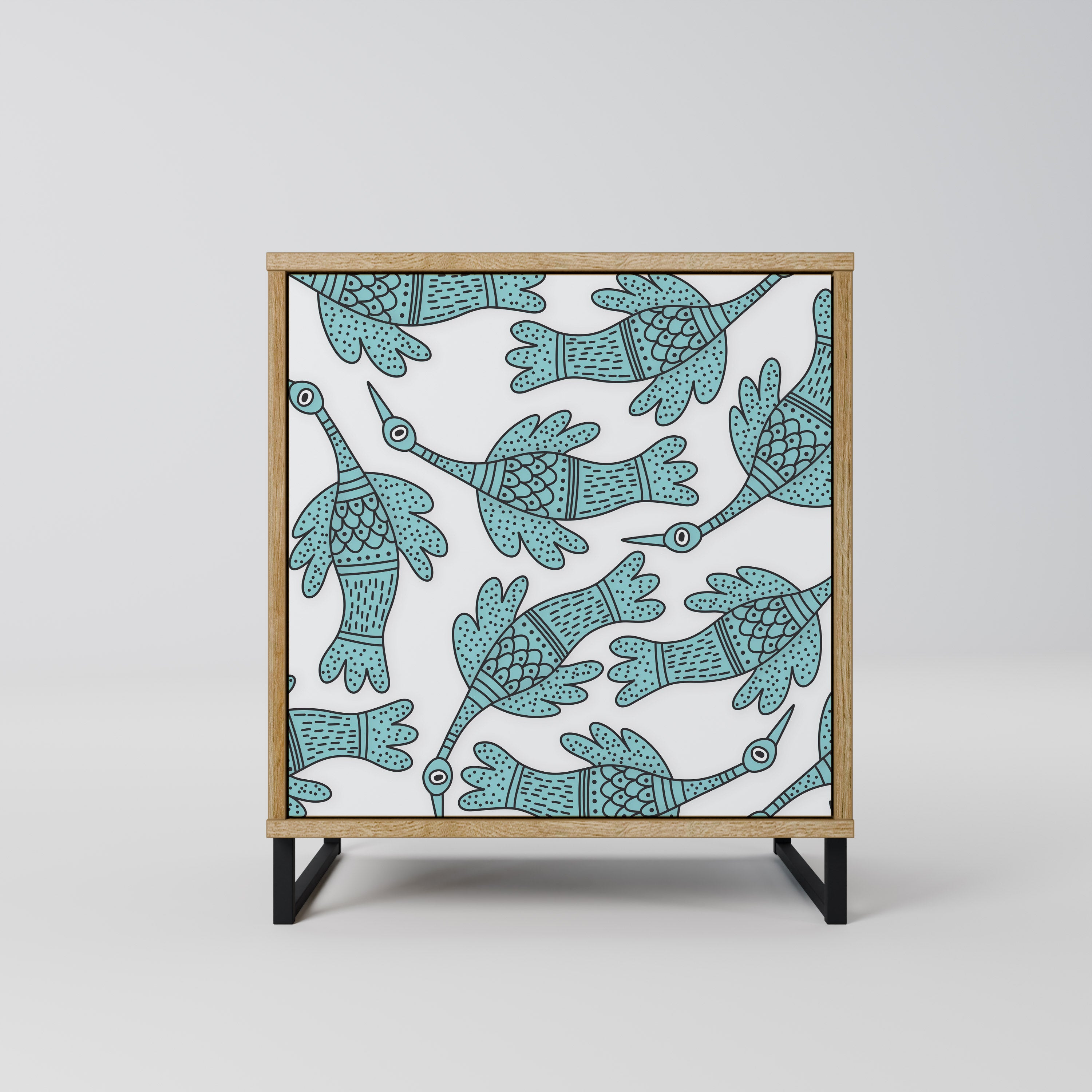 WATERSPOUT SONGIBIRD Sideboard mit 1 Tür in Eiche-Optik