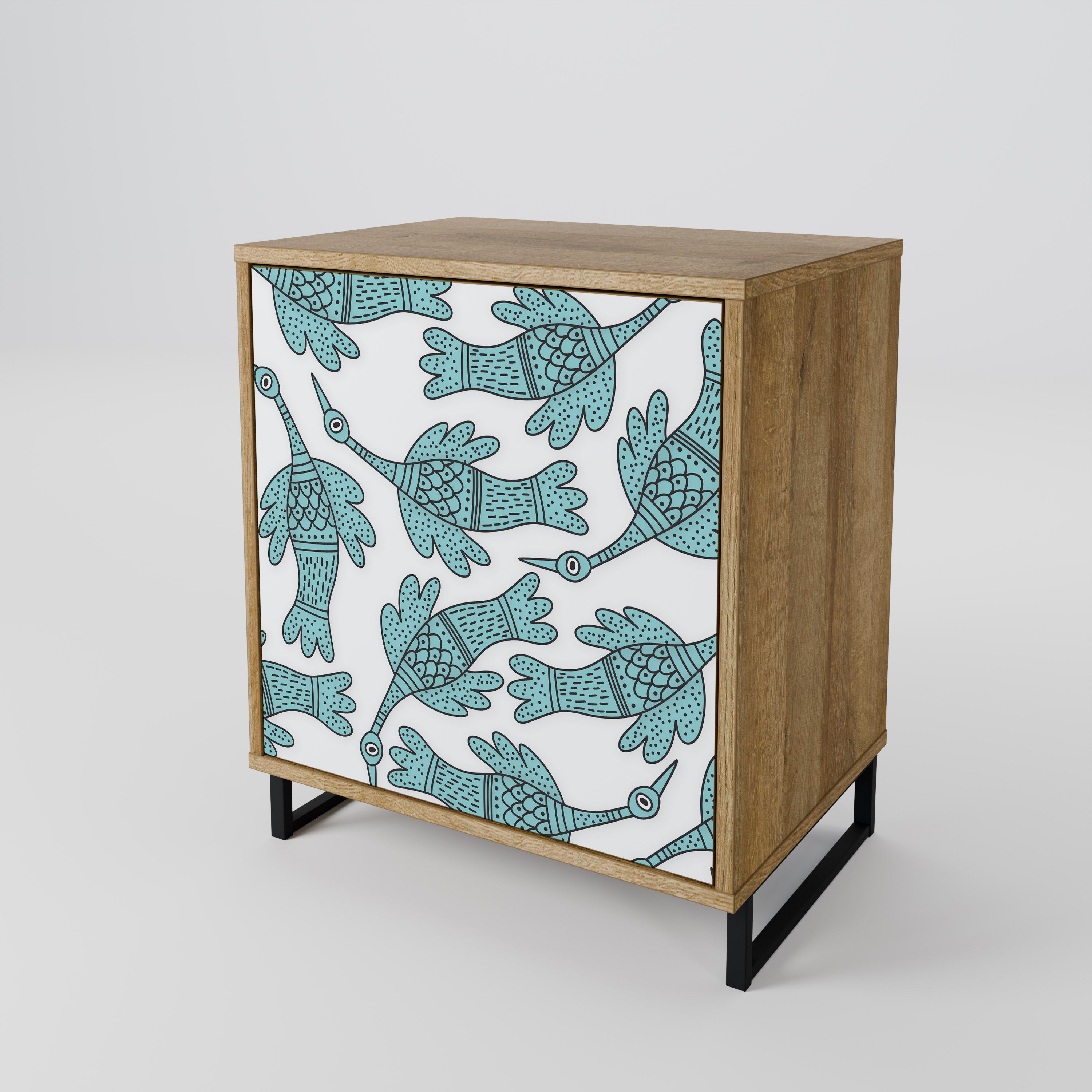 WATERSPOUT SONGIBIRD Sideboard mit 1 Tür in Eiche-Optik