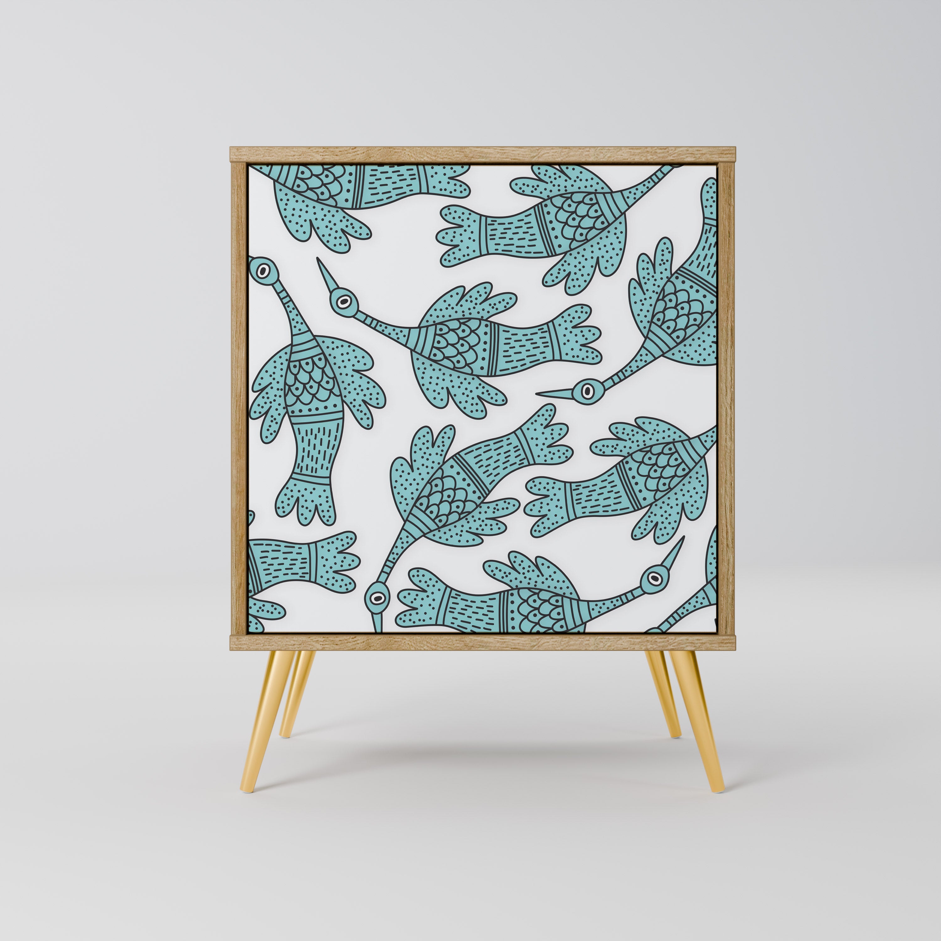 WATERSPOUT SONGIBIRD Sideboard mit 1 Tür in Eiche-Optik