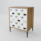 CATS COMPILATION Sideboard mit 1 Tür in Eiche-Optik