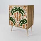 DANCING PREDATORS Sideboard mit 1 Tür in Eiche-Optik