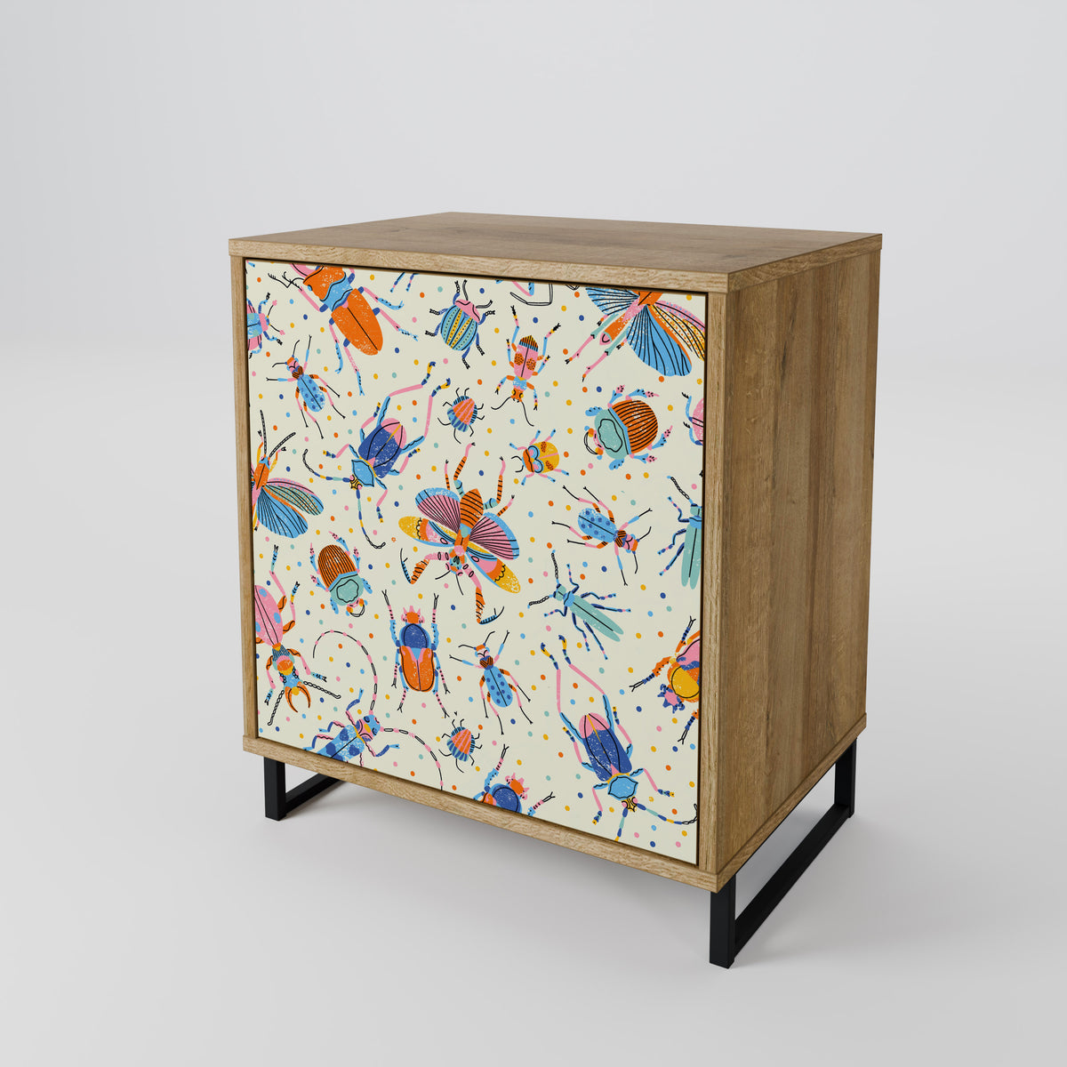 COLORFUL INSECTS 1-türiges Sideboard