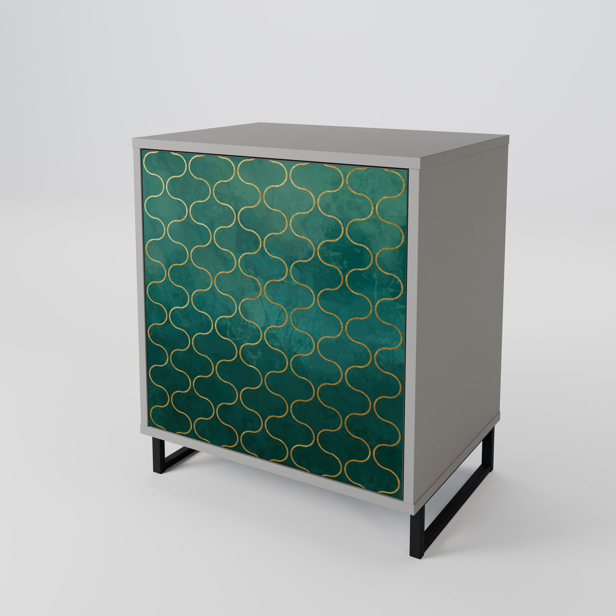 TESSELATED GREENERY 1-türiges Sideboard