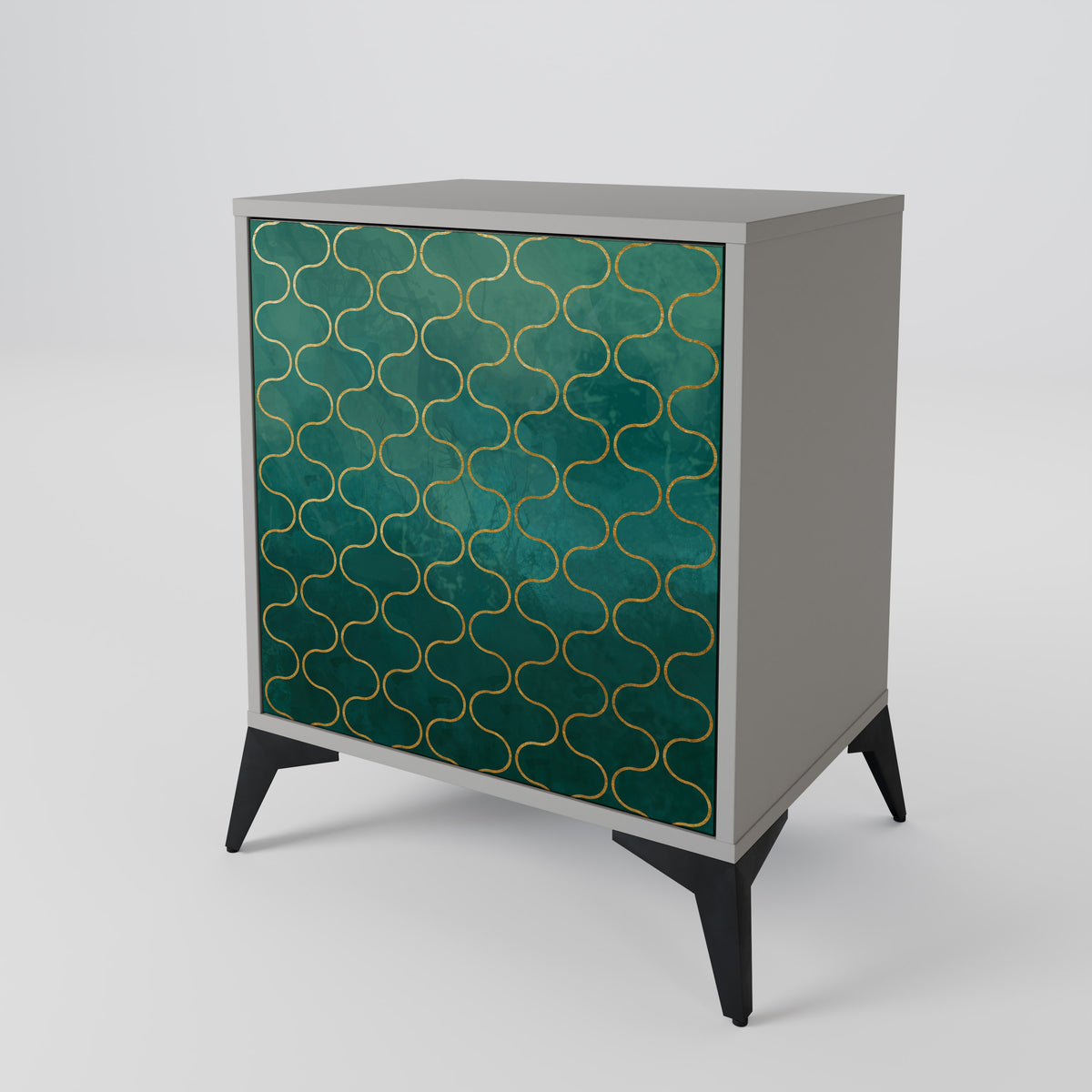 TESSELATED GREENERY 1-türiges Sideboard