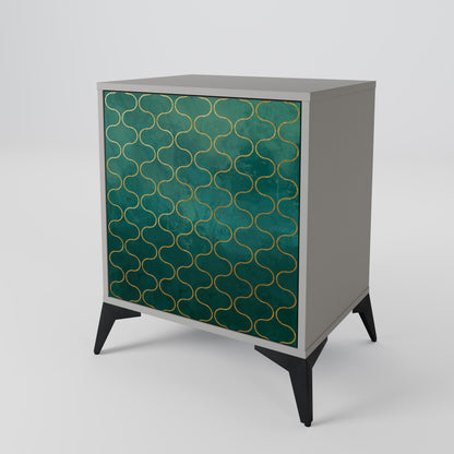 TESSELATED GREENERY 1-türiges Sideboard
