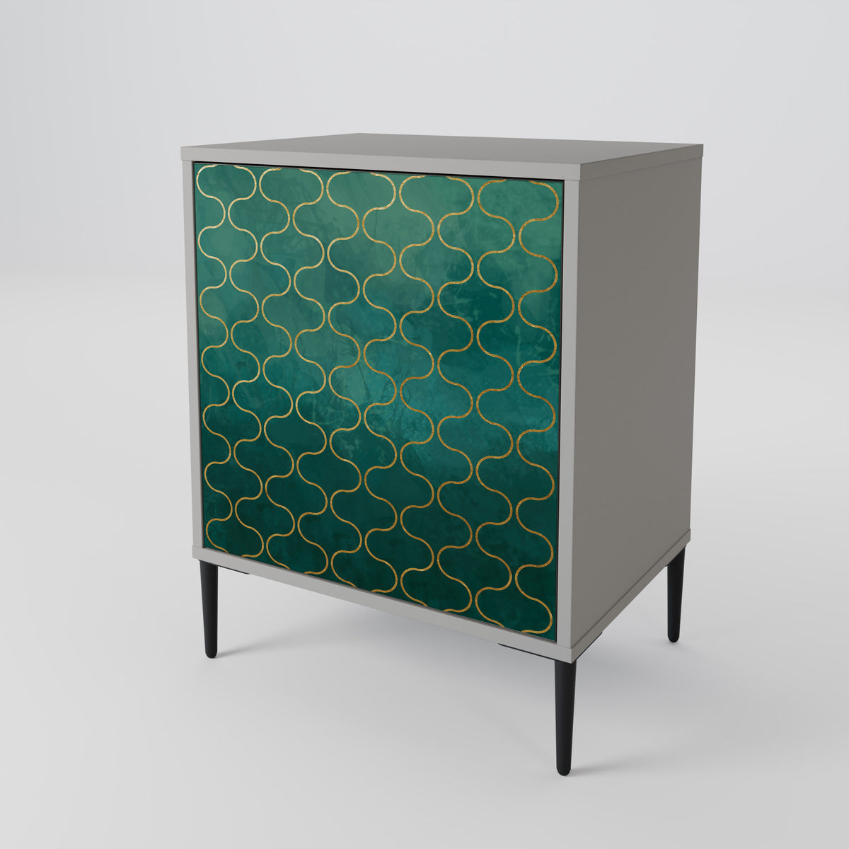 TESSELATED GREENERY 1-türiges Sideboard