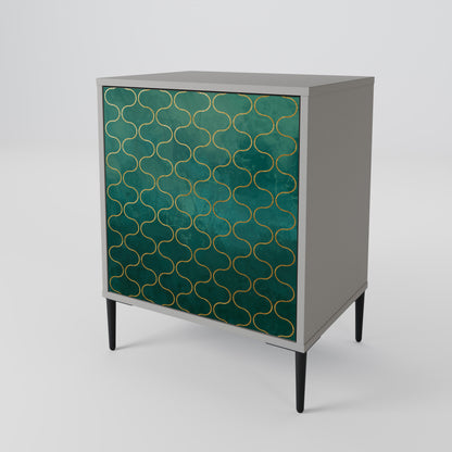 TESSELATED GREENERY 1-türiges Sideboard