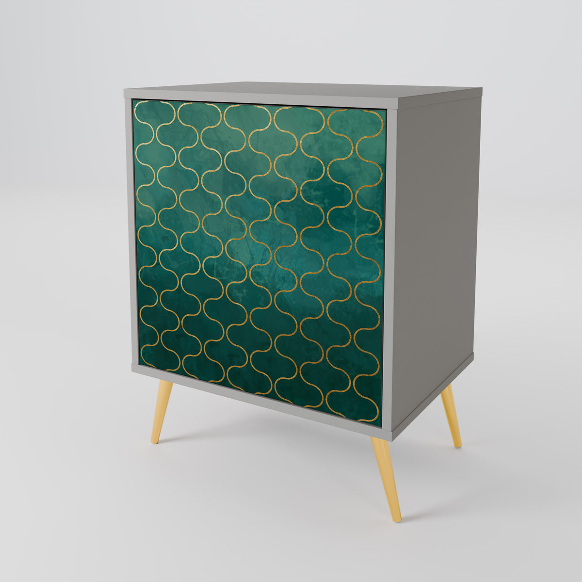 TESSELATED GREENERY 1-türiges Sideboard