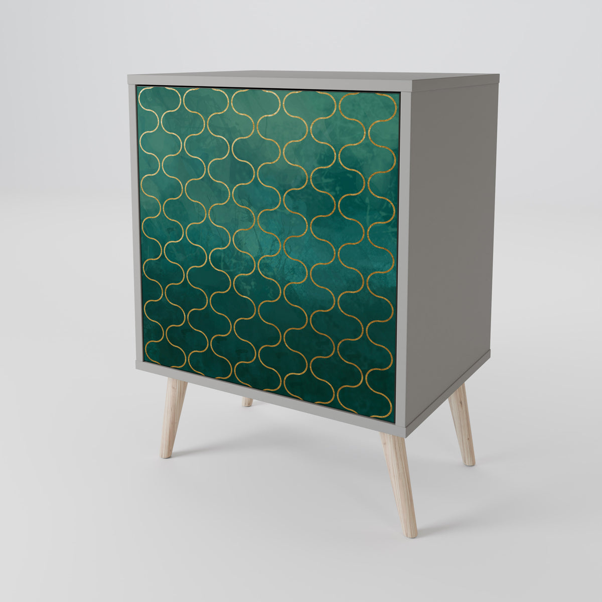 TESSELATED GREENERY 1-türiges Sideboard