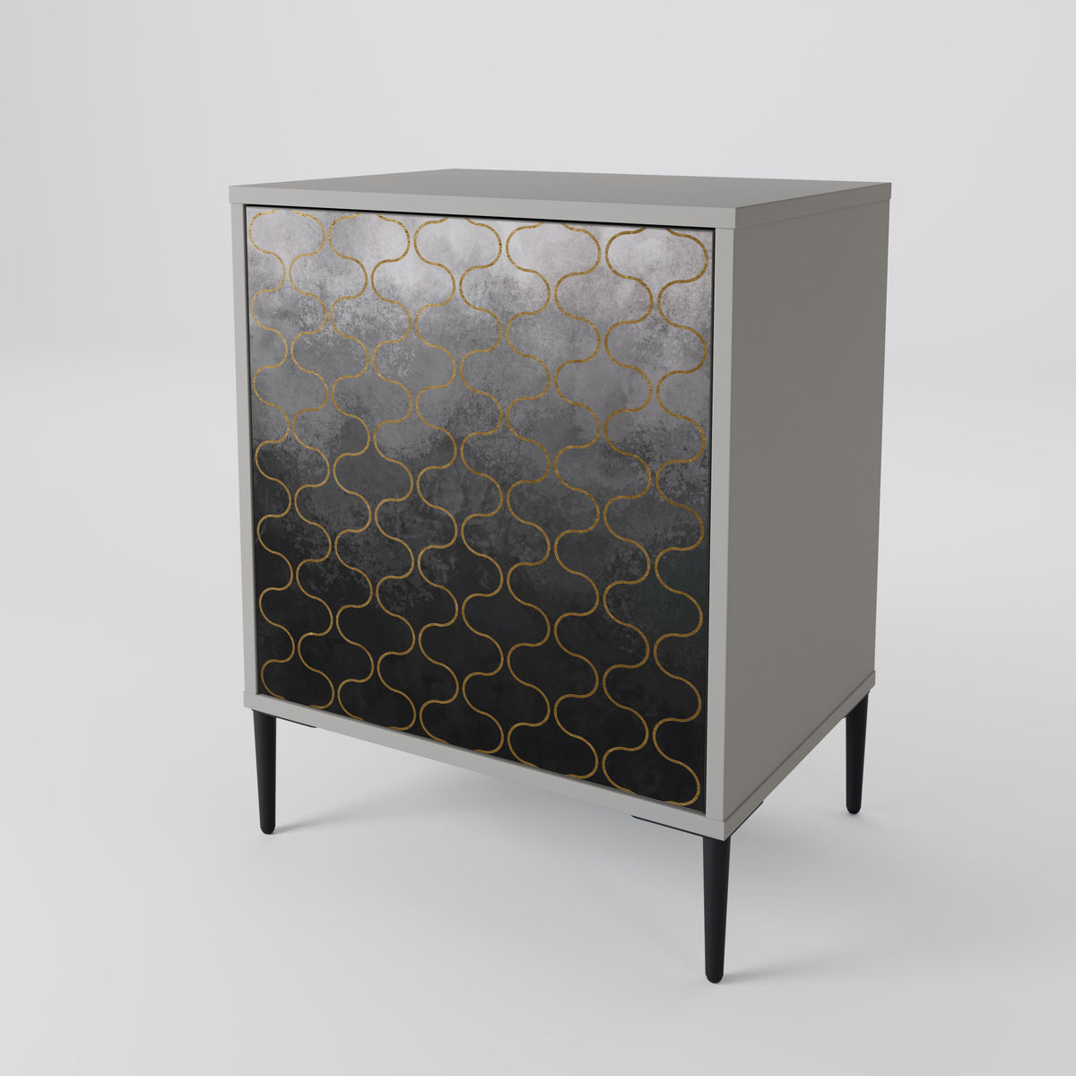 TESSELATED GRAYISH 1-türiges Sideboard
