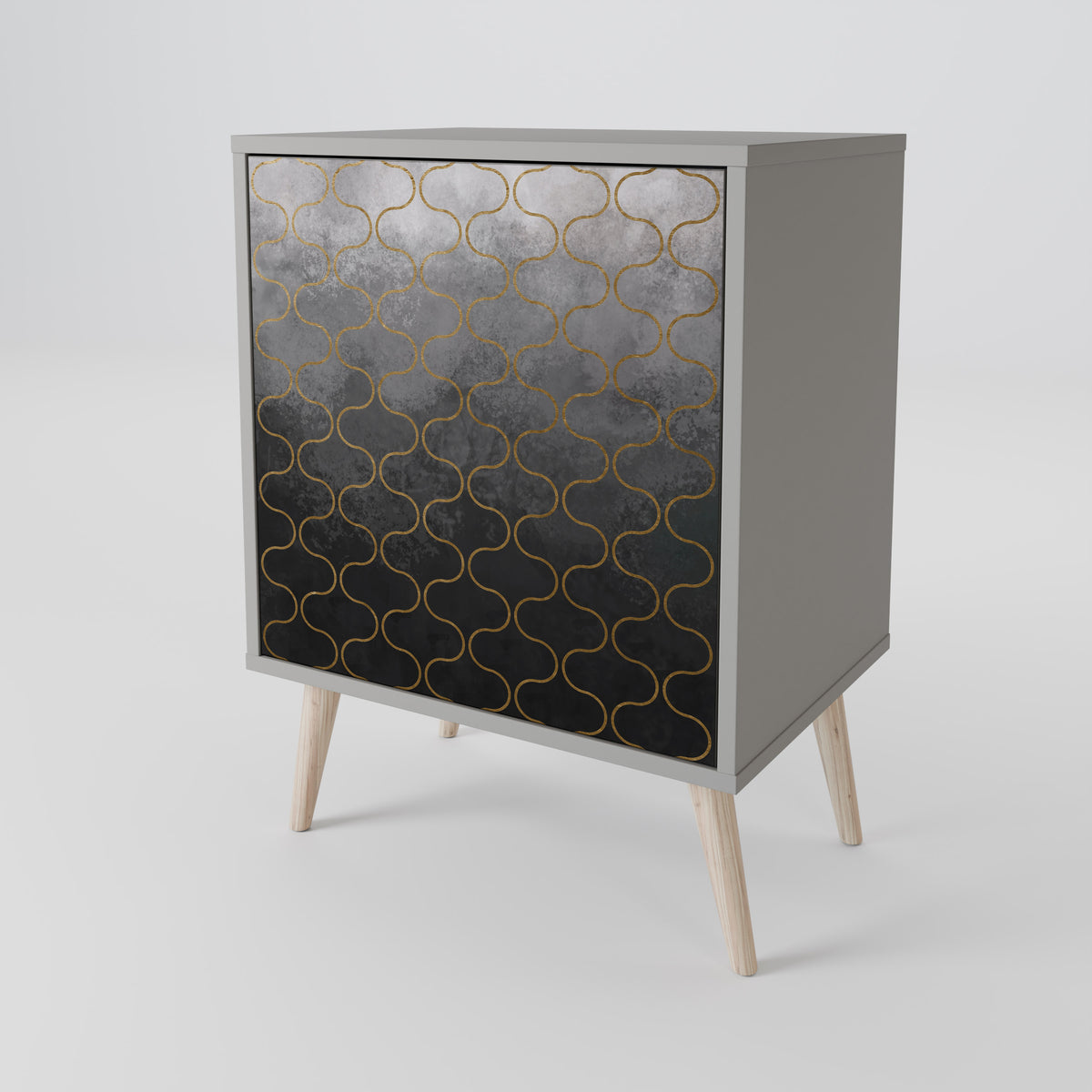 TESSELATED GRAYISH 1-türiges Sideboard