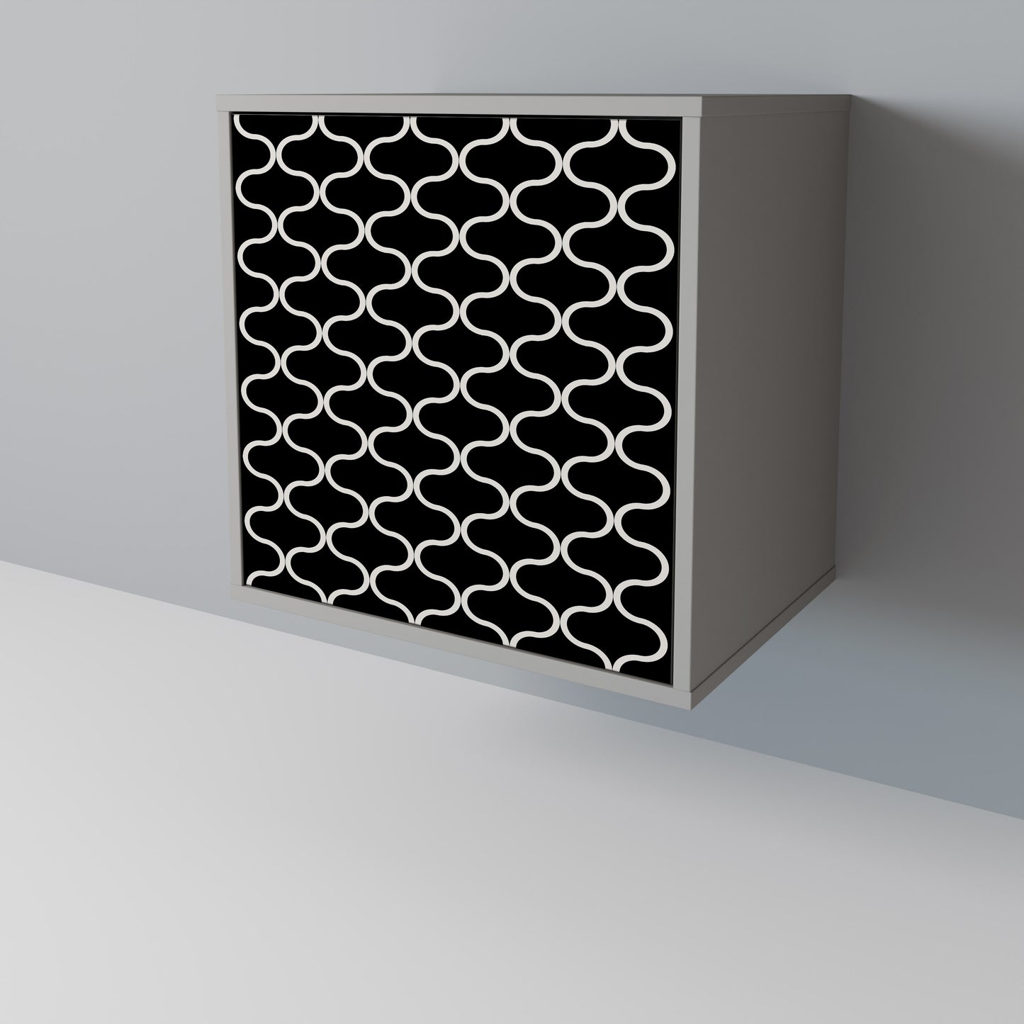 TESSELATED BLACKNESS 1-türiges Sideboard