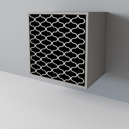 TESSELATED BLACKNESS 1-türiges Sideboard