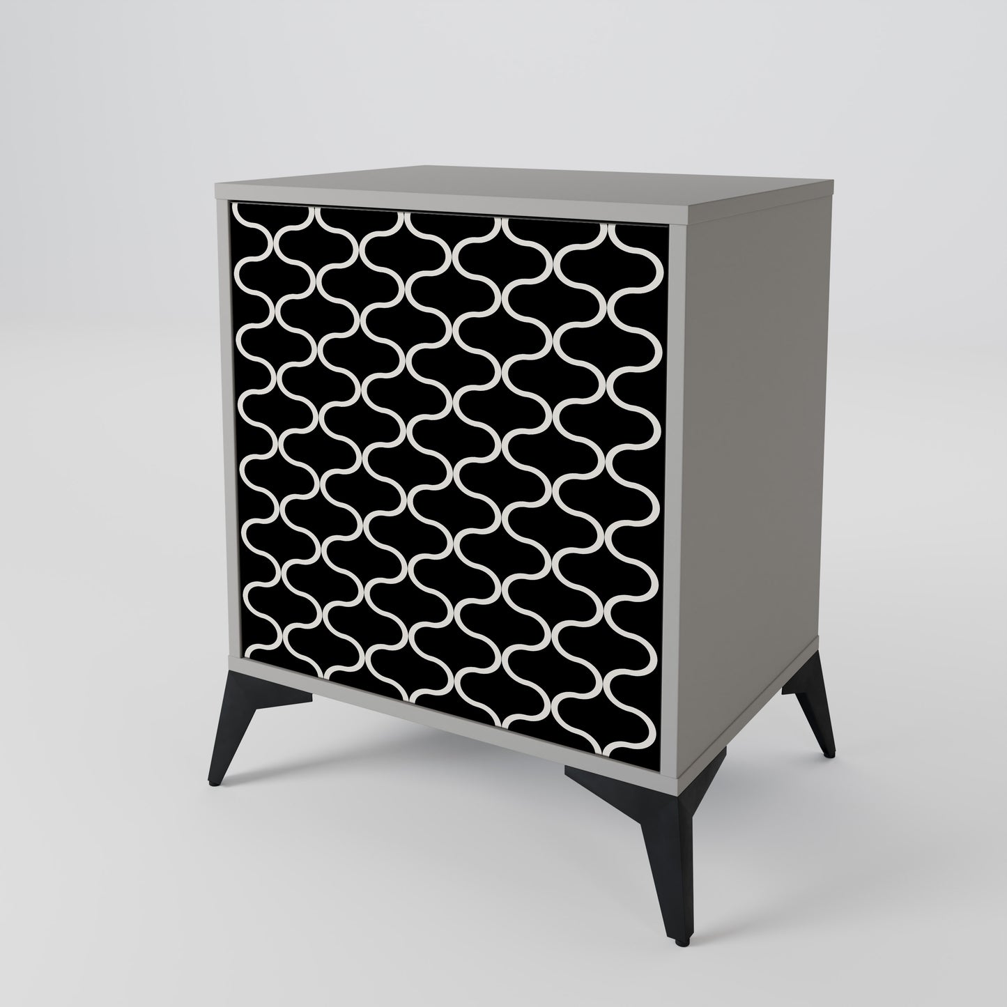 TESSELATED BLACKNESS 1-türiges Sideboard