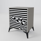 SPECTRA SHOWCASE 1-Door Sideboard in Grey Finish