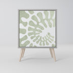 HELIX DANCE 1-Door Sideboard in Grey Finish