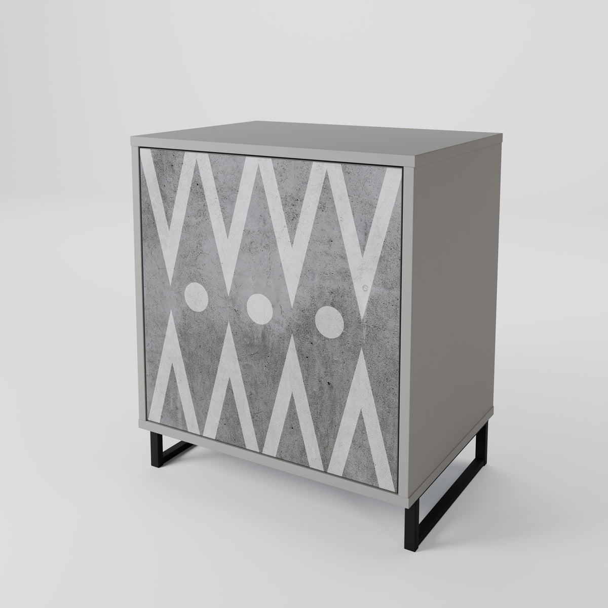 SHARP EDGES 1-türiges Sideboard