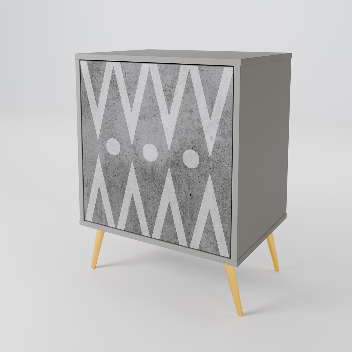SHARP EDGES 1-türiges Sideboard