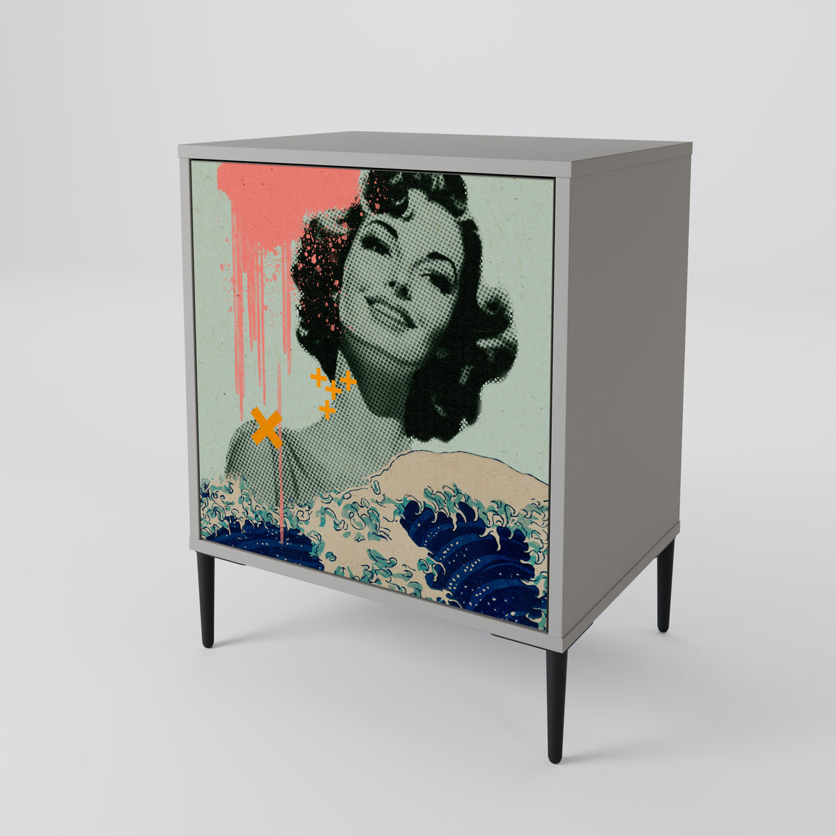 KANAGAWA BEAUTY 1-türiges Sideboard