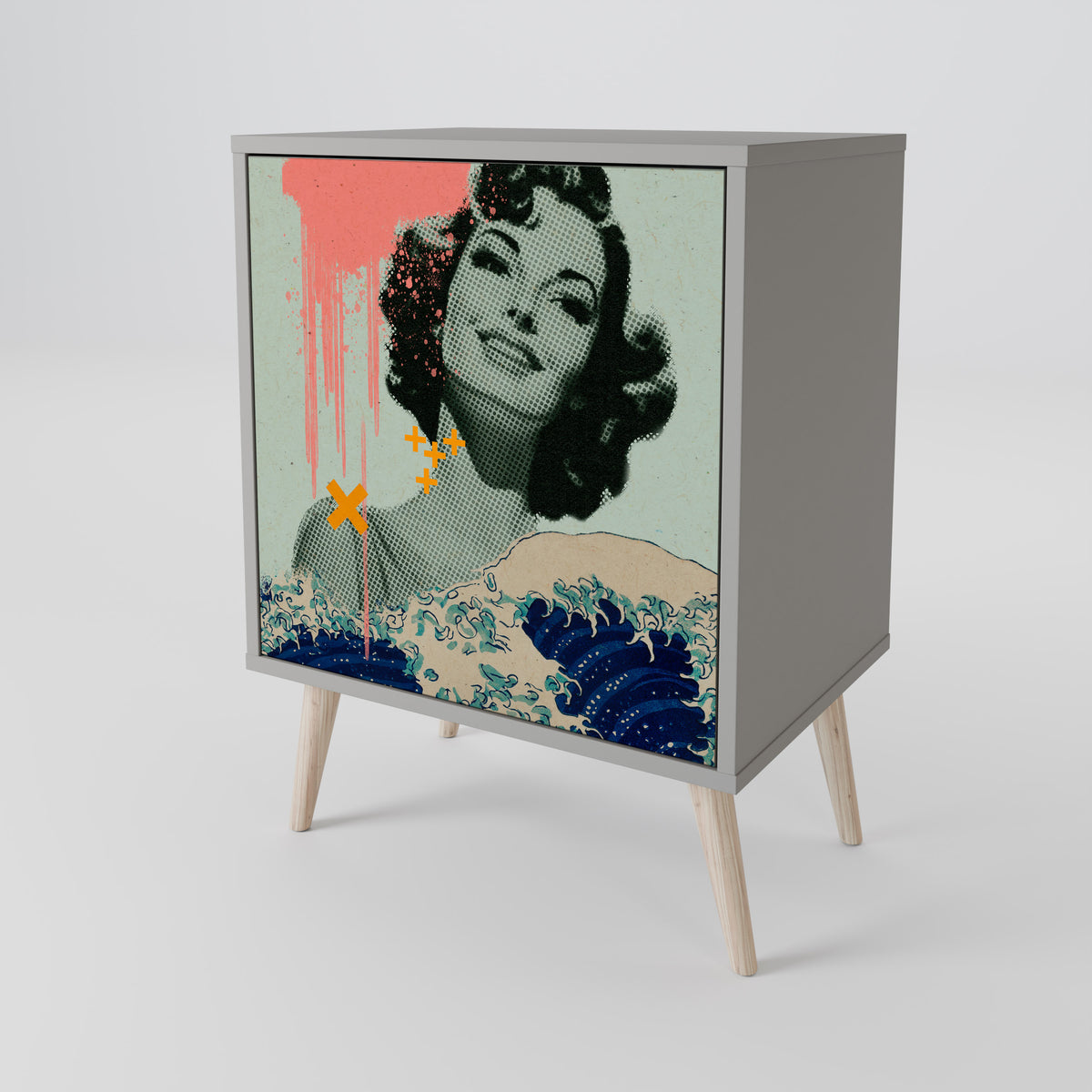KANAGAWA BEAUTY 1-türiges Sideboard