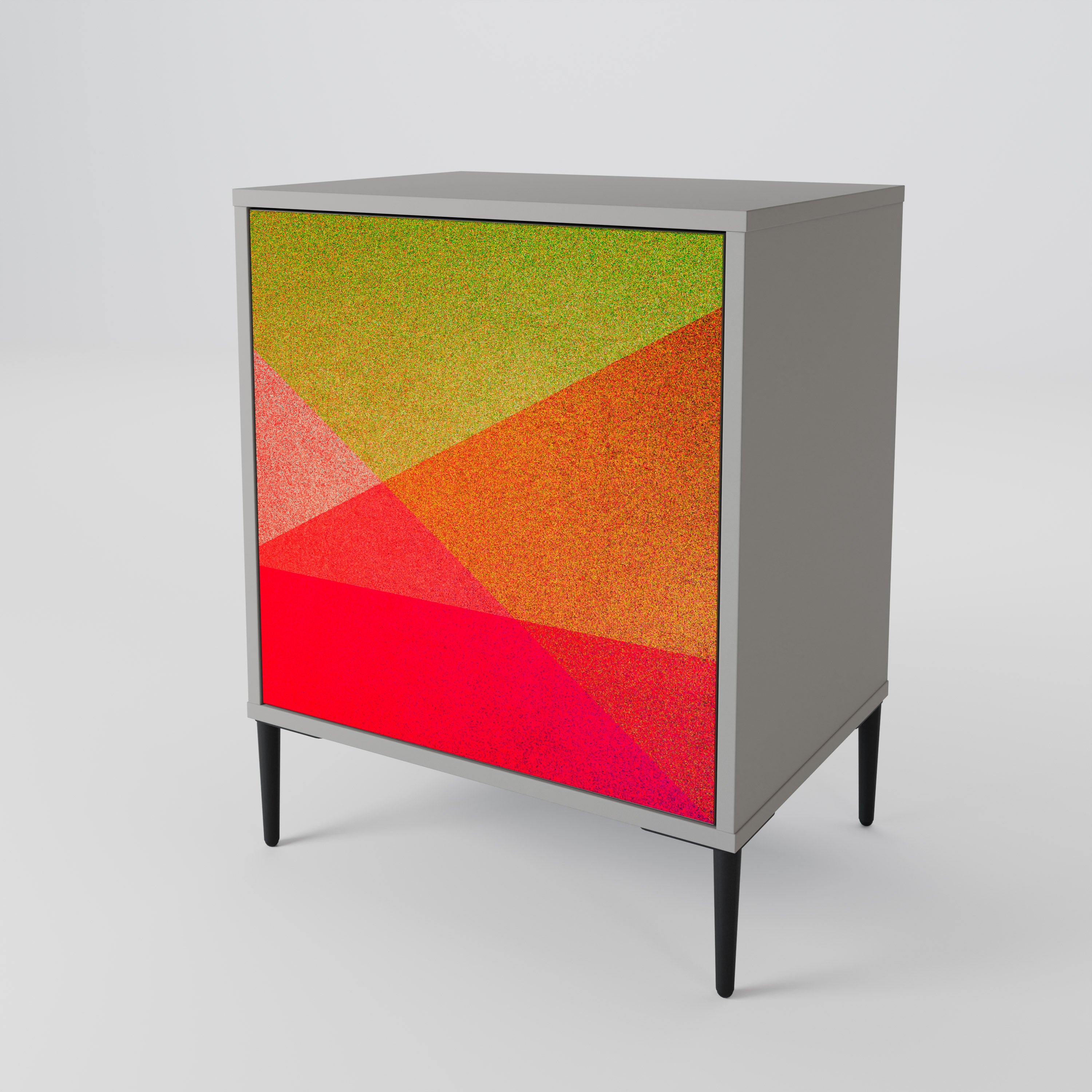 VIVID GEOMETRY 1-Door Sideboard
