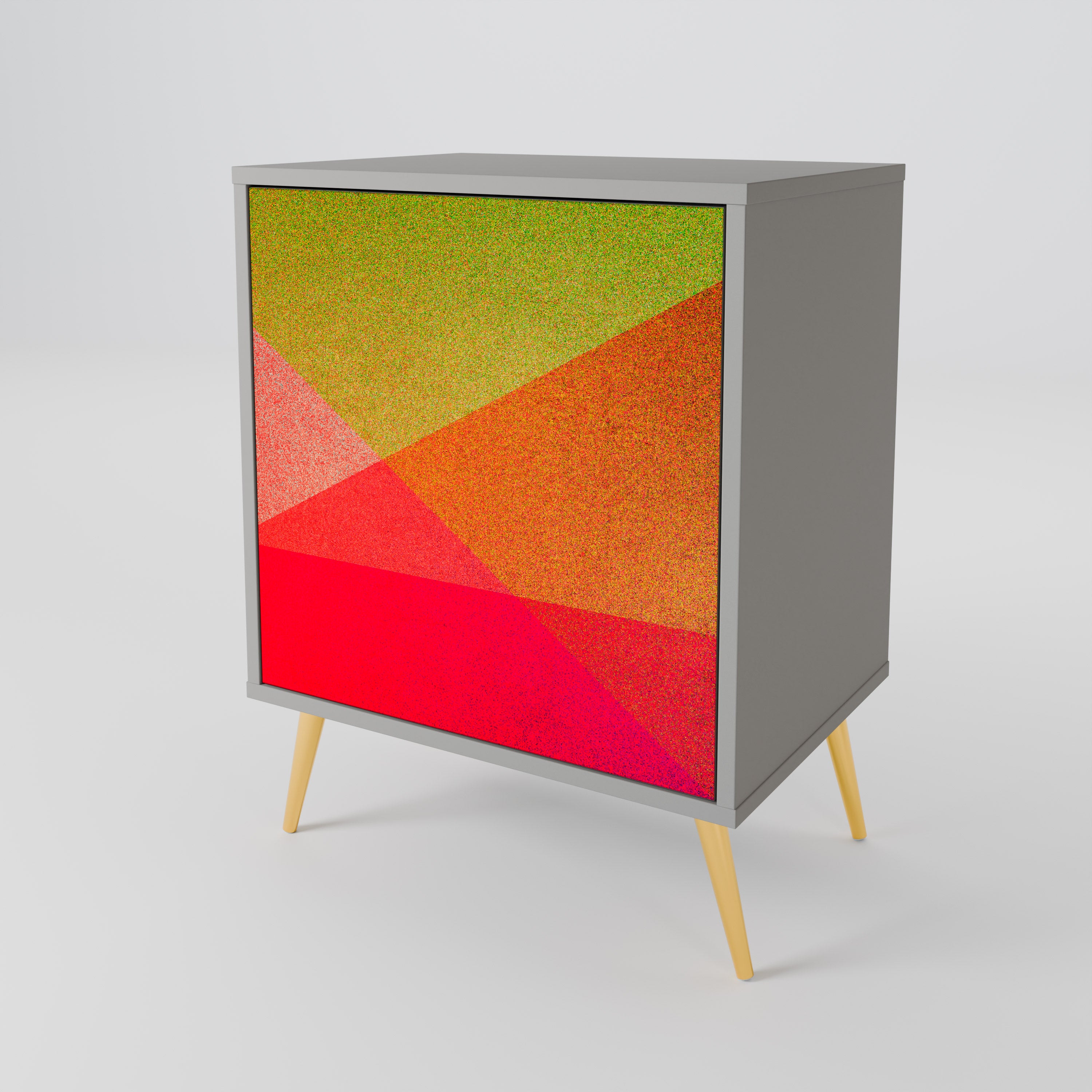 VIVID GEOMETRY 1-Door Sideboard