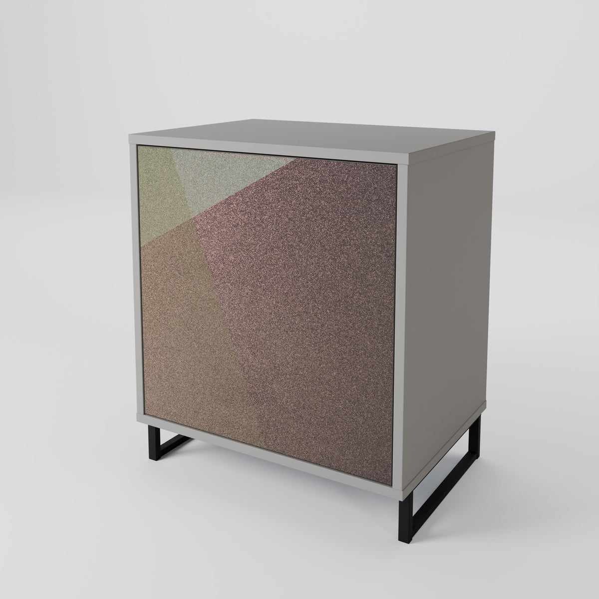 BEIGE GEOMETRY 1-türiges Sideboard