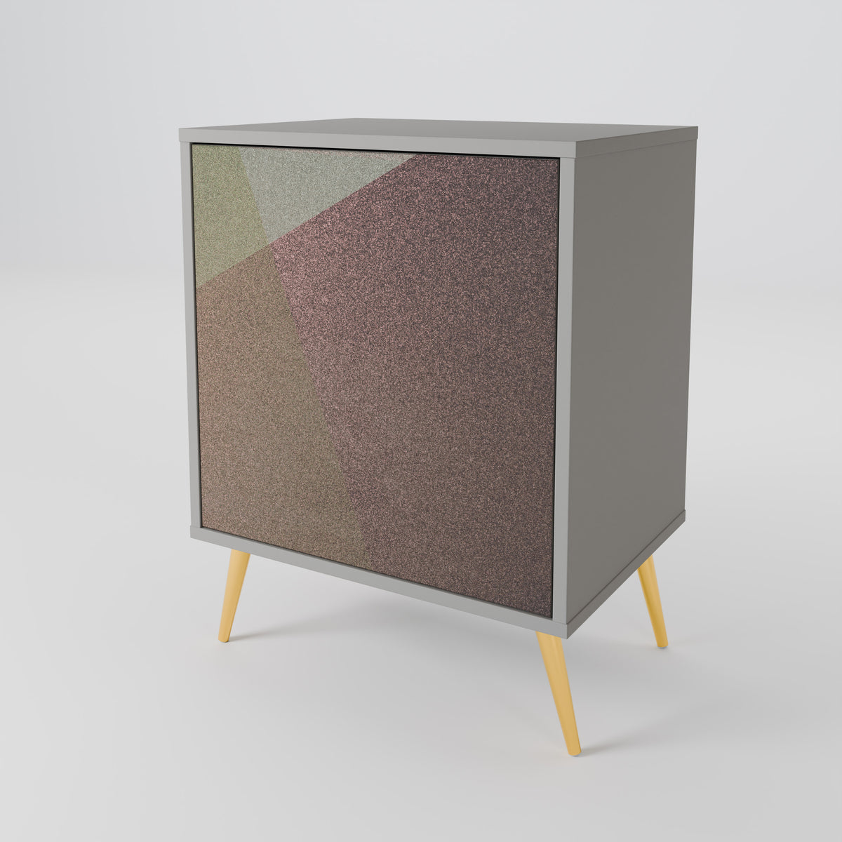 BEIGE GEOMETRY 1-türiges Sideboard