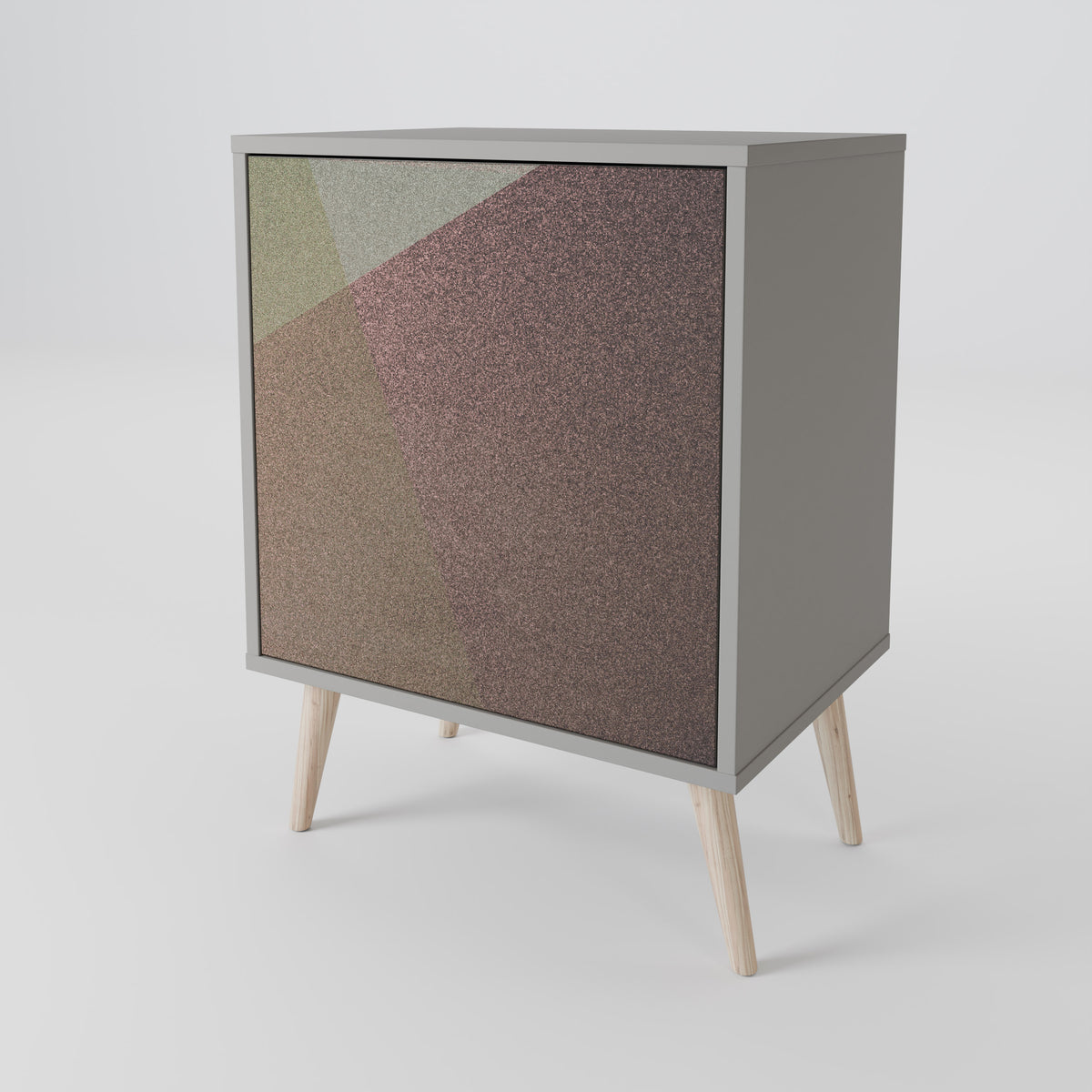 BEIGE GEOMETRY 1-türiges Sideboard