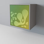 IRREGULAR BLUE Sideboard mit 1 Tür in Grau