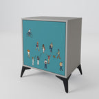 COLLECTIVE STREAM Sideboard mit 1 Tür in Grau