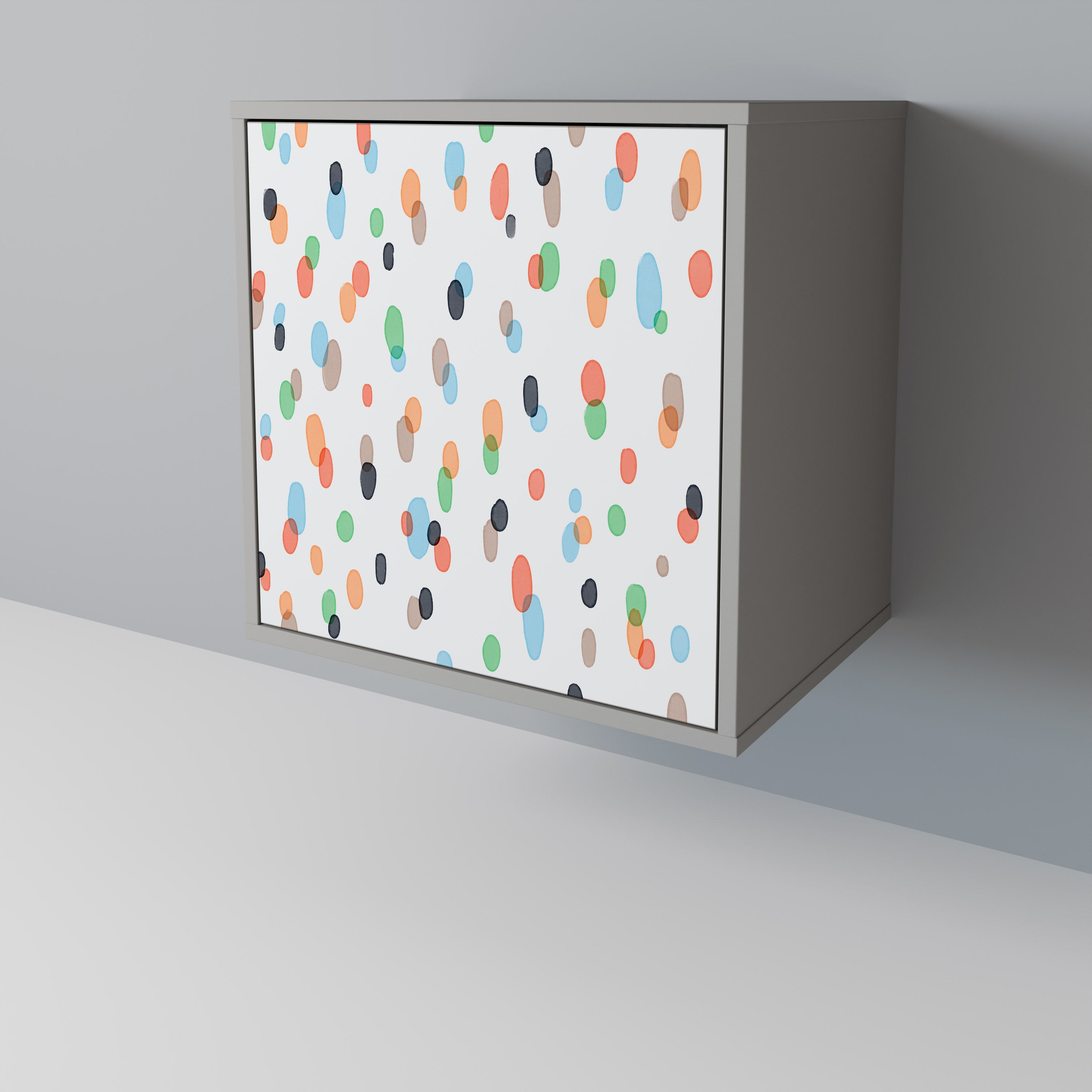 ENERGETIC SPOTS Sideboard mit 1 Tür in Grau